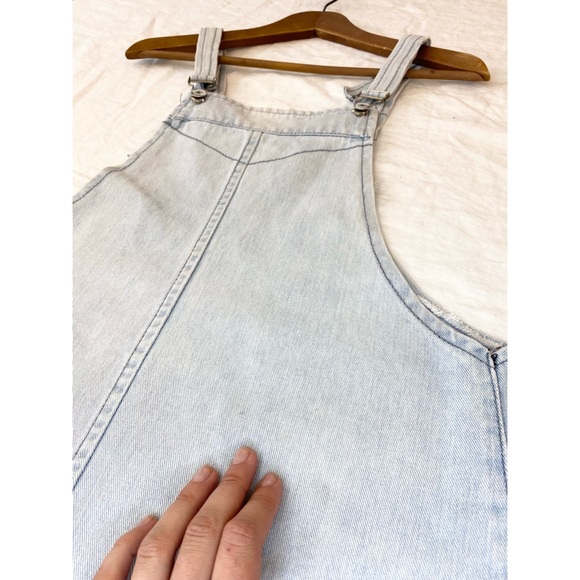 Vintage 90s Denim Jumper Dress - Picture 9 of 9